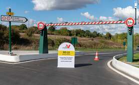RD22 à Boissy-l’Aillerie : le Département aménage un giratoire pour sécuriser
les déplacements